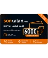 Sonkalan Dijital Bakiye Kartı - 6000 TL