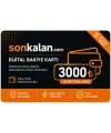 Sonkalan Dijital Bakiye Kartı - 3000 TL