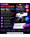 INSTAGRAM MAVİ TİKLİ ÜNLÜ (150000+ TAKİPÇİLİ) ÖZEL YORUM BONUSLU BOOST PAKETİ