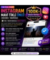 INSTAGRAM MAVİ TİKLİ ÜNLÜ (100000+ TAKİPÇİLİ) ÖZEL YORUM BONUSLU BOOST PAKETİ