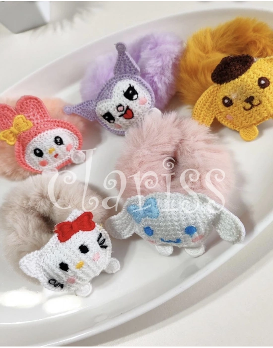 Örgü Tüylü Simit Toka