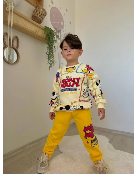 Mıckey Mouse Şardonlu Takım (4-10 yaş)