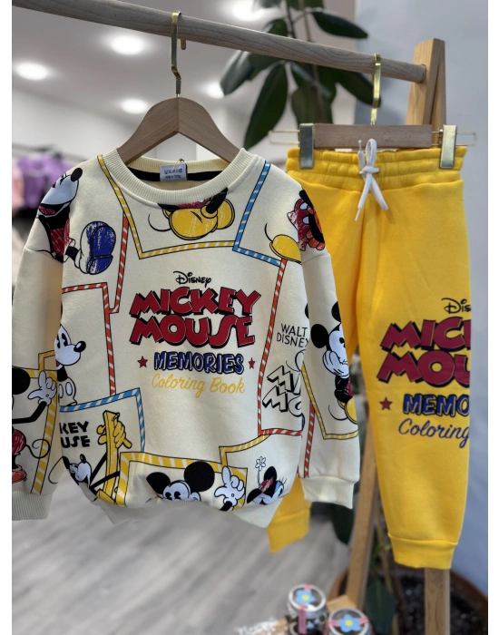 Mıckey Mouse Şardonlu Takım (4-10 yaş)