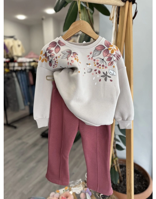 Çiçek Baskılı İspanyol Takım (1-4 yaş)