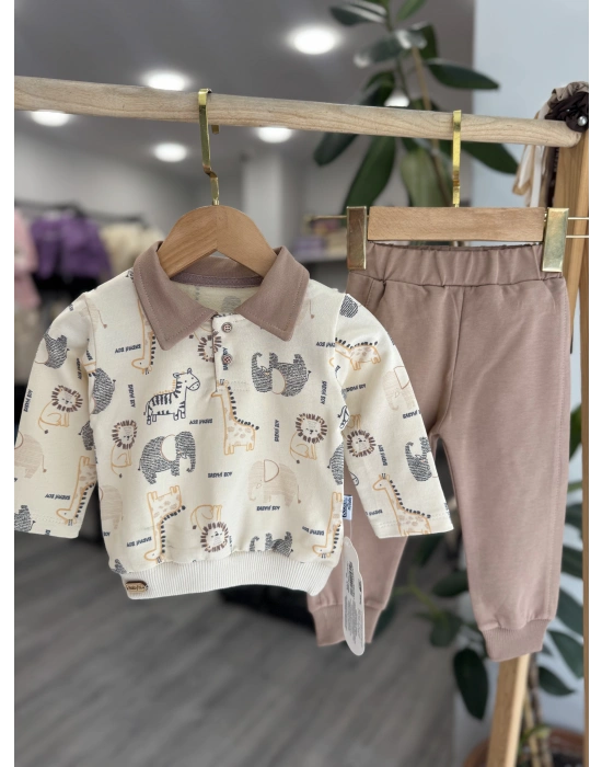 Animals Yakalı Mevsimlik Takım (6-18 ay)