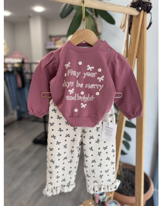 Fiyonklu Mevsimlik Takım (9ay-2yaş)