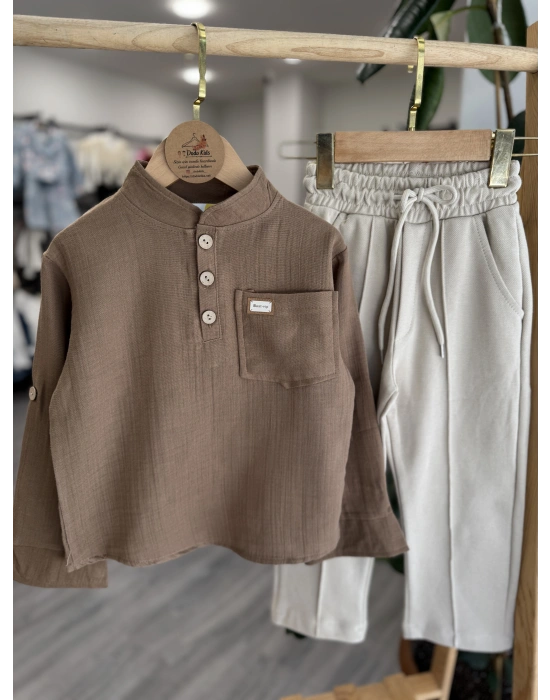 Müslin Gömlekli Takım