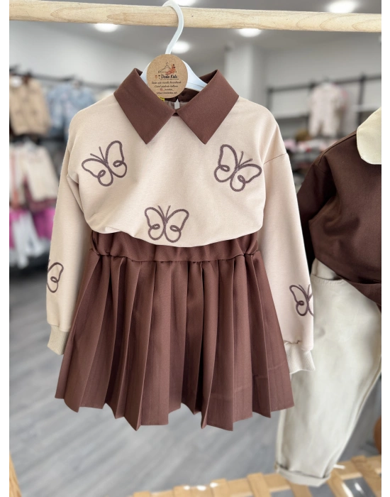 Kelebekli Etekli Takım