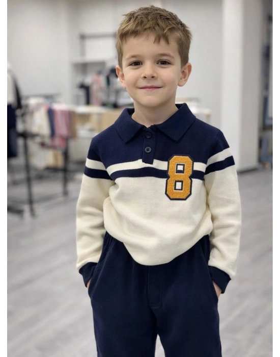 Triko Lacivert Takım