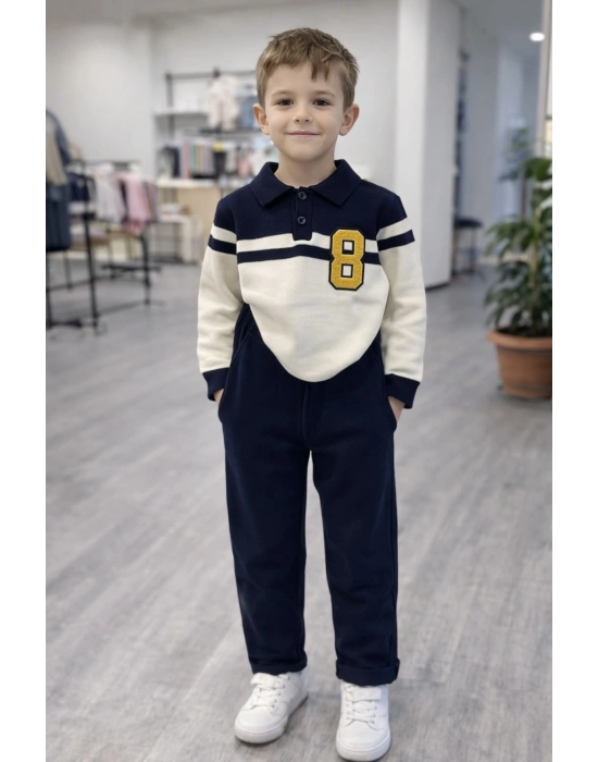 Triko Lacivert Takım