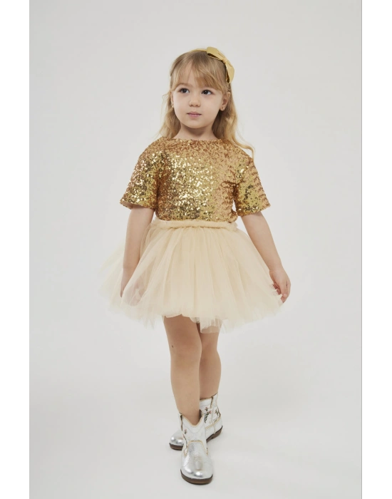 Paletli Tütü Etekli Takım (2-8 yaş)