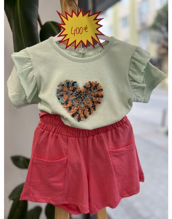 Kalpli İkili Takım 3-8 yaş