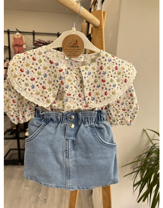 Kelebekli Kot Etekli Takım (2-8 yaş)