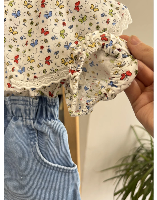 Kelebekli Kot Etekli Takım (2-8 yaş)