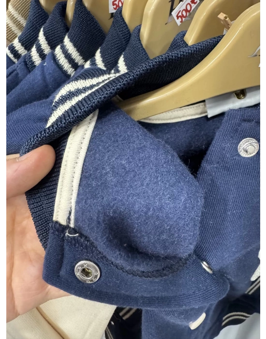 Lacivert Şardonlu Kolej Mont (3-10 yaş)