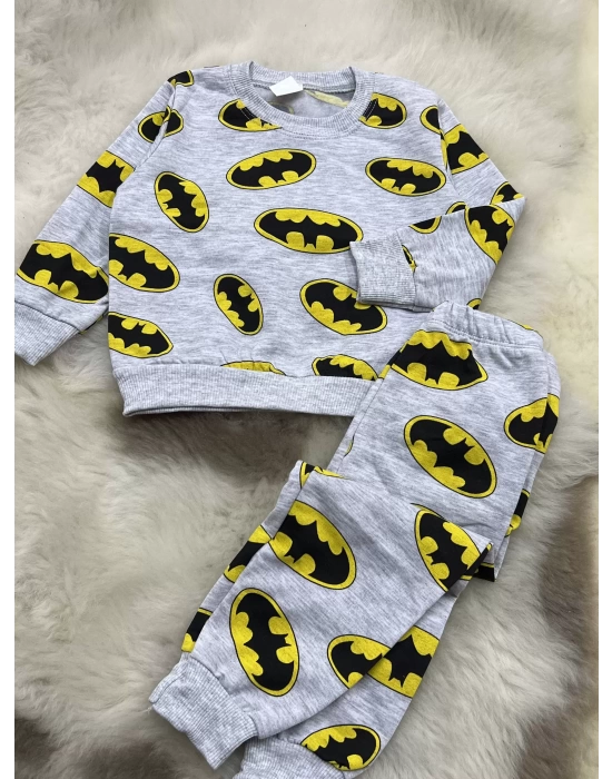 Batman Pijama Takımı Gri