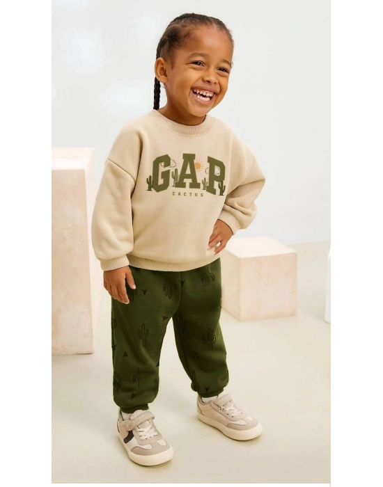 Kaktüs Baskılı Takım (2-8 yaş)