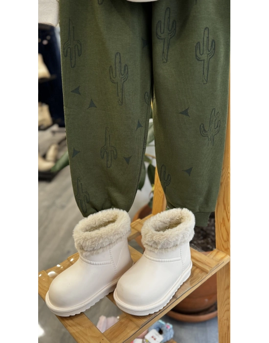 Kaktüs Baskılı Takım (2-8 yaş)