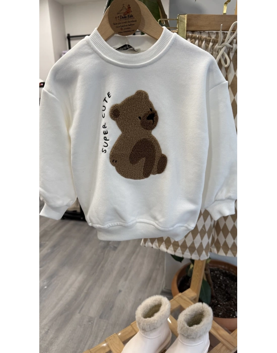 Ayıcıklı Unisex Geniş Paçalı Takım (2-8 yaş)