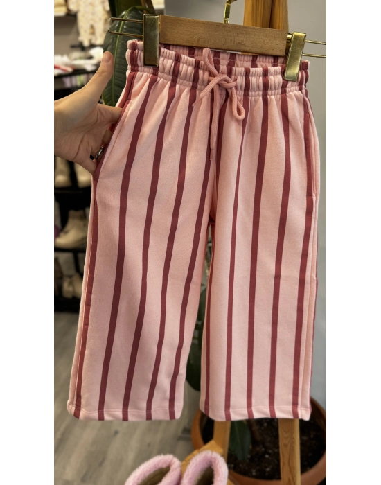 Princess Baskılı Geniş Paçalı Takım (2-8 yaş)