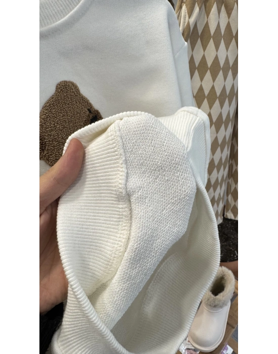 Ayıcıklı Unisex Geniş Paçalı Takım (2-8 yaş)