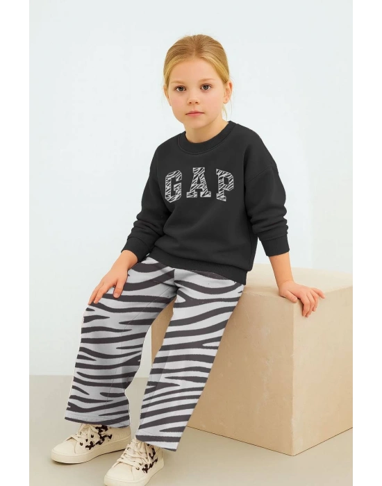 Çizgili Geniş Paçalı Takım (2-8 yaş)