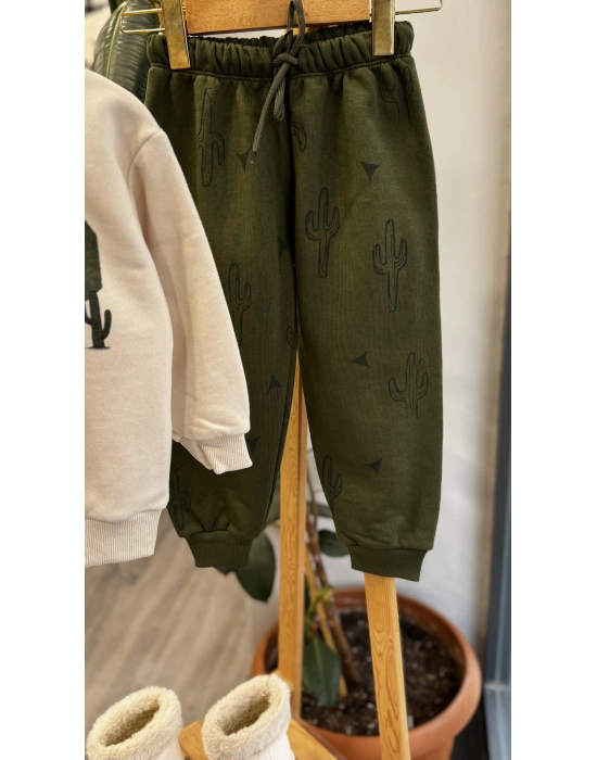 Kaktüs Baskılı Takım (2-8 yaş)