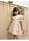 Tokalı Vintage Elbise