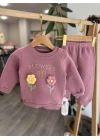 Çiçek Örgülü Takım (6-12 ay)