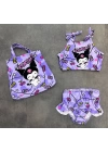 Çantalı Bikini Takımı Kuromi