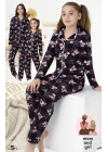Ayıcıklı Çocuk Pijama Takımı (5-16 yaş)