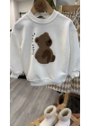 Ayıcıklı Unisex Geniş Paçalı Takım (2-8 yaş)