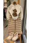 Ayıcıklı Unisex Geniş Paçalı Takım (2-8 yaş)