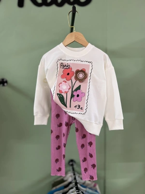 Örgü Detaylı Taytlı Takım 2/3 yaş