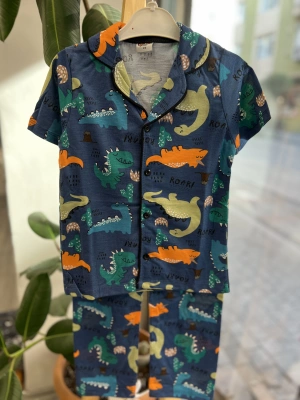 Dinozorlu Pijama Takımı