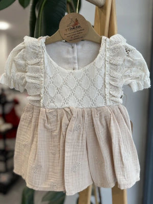 Organik Müslin Kumaş Elbise