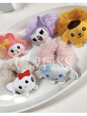 Örgü Tüylü Simit Toka