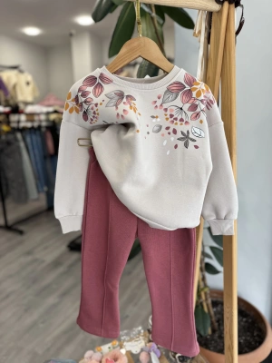 Çiçek Baskılı İspanyol Takım (1-4 yaş)