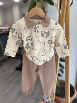 Animals Yakalı Mevsimlik Takım (6-18 ay)