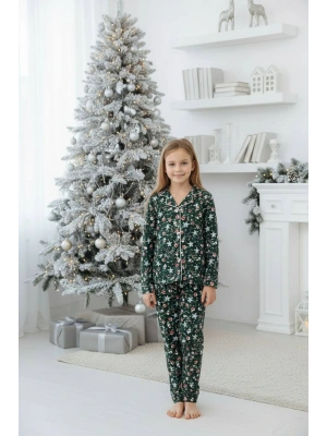 Kardan Adamlı Çocuk Pijama Takımı (5-16 yaş)