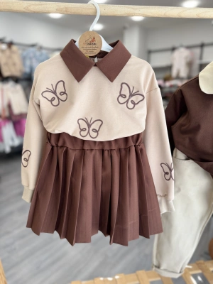 Kelebekli Etekli Takım