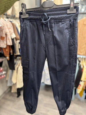 Lacivert Kargo Cep Pantolon 7 yaş