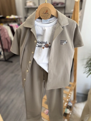 Krep Kumaş 3’lü Takım (6-10 yaş)