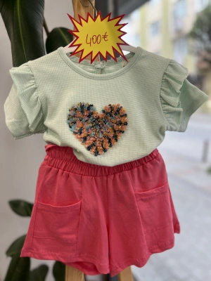 Kalpli İkili Takım 3-8 yaş