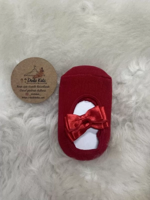 Kırmızı Babet Çorap