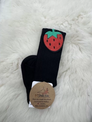 Siyah Diz Altı Çorap