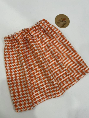 Kışlık Kalem Etek Turuncu