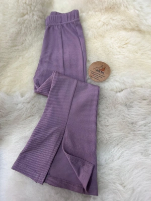 Mevsimlik İspanyol Paça Pantolon Gül Kurusu