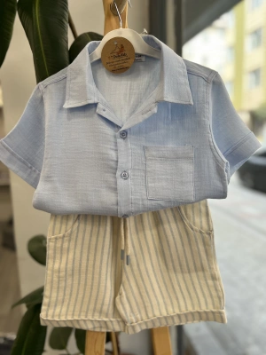 Keten Gömlekli Takım