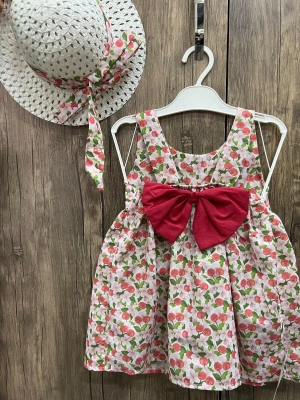 Şapkalı Elbise Bordo